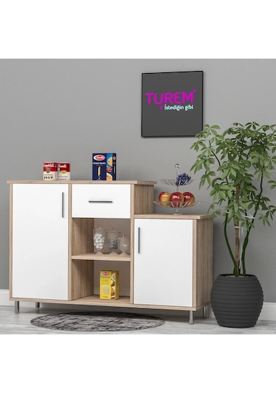 Evora Çok Amaçlı Dolap Mdf Beyaz Evora Çok Amaçlı Dolap Mdf Beyaz