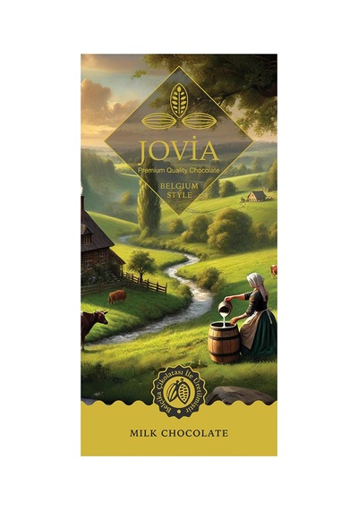 Jovia Belgium Style Sütlü Çikolata 80 G - 5 Adet Tarı