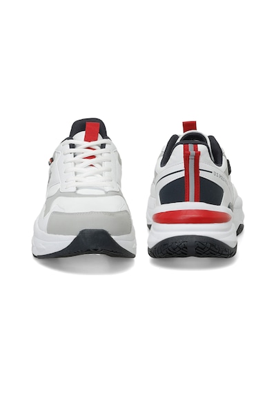 U.s. Polo Assn. Solidar 4pr Cilt Erkek Sneaker Spor Ayakkabı 867800000666 05 Beyaz Beyaz