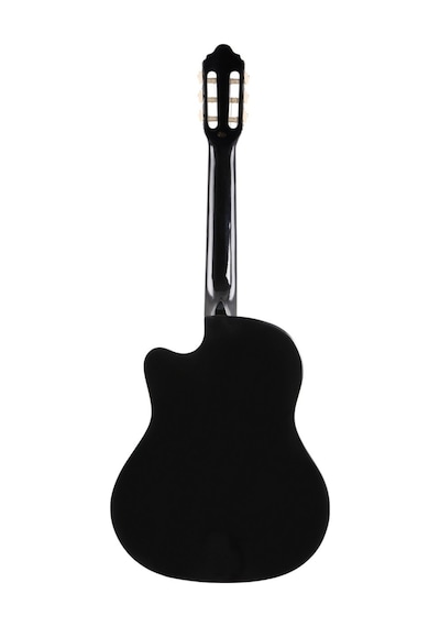 Valencia Vc104tcbk Klasik Gitar 4/4 Siyah Cutaway  Sap Çelikli