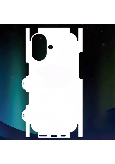 Tr İphone 17 Pro İle Uyumlu Şeffaf Arka Yüzey Koruma Çizilmez, Darbe Emici, İnce Ve Hafif Şeffaf Kaplama