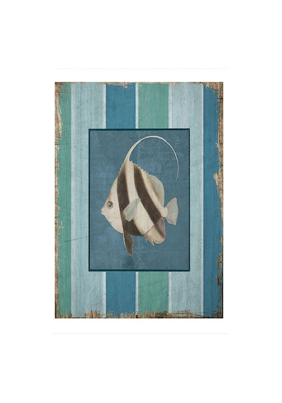 Bedeko Melek Balığı Modern Mdf Tablo 35 Cm X 50 Cm
