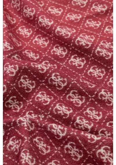 Guess 4g Logolu 60 X 190 Cm Şal Aw5663vıs03 Kadın Şal Aw5663 Vıs03 Plı Mürdüm
