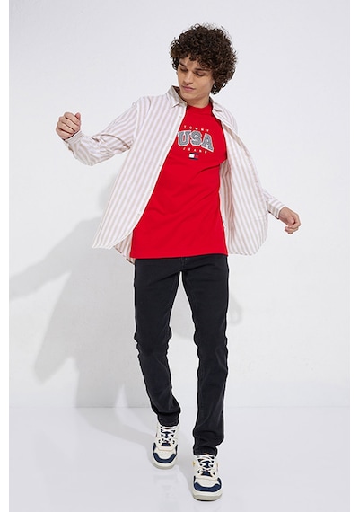 Tommy Hilfiger Erkek Jean Siyah