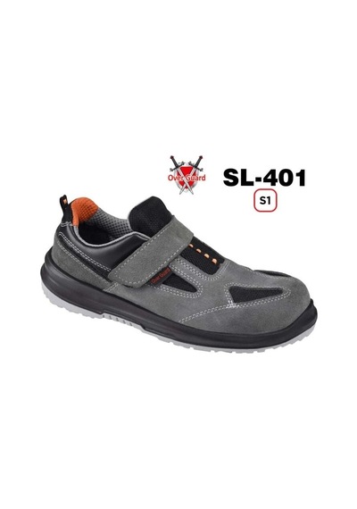 Overguard Kompozit Burunlu Sl-401 S1 İş Ayakkabısı Siyah