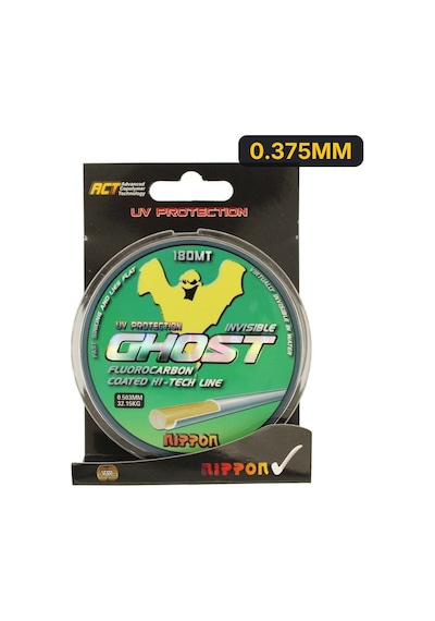 Nippon Ghost 180 Mt Fluoro Carbon Coated Misina 0.375mm