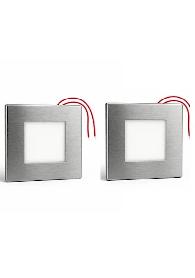 2 Adet 1.5w Ledli Koridor Armatürü Mavi