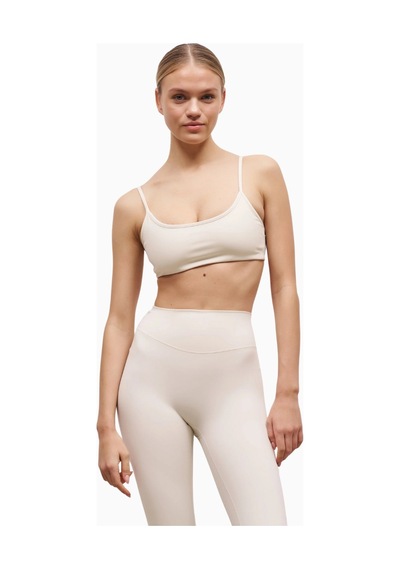 Because Of Alice Because Of Alicebase Sculpting Cami Bra Şekillendirici Spor Sütyeni Krem