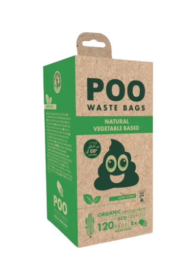 M-pets Nane Kokulu Dışkı Toplama Poşeti 15 Yaprak 8'li Paket