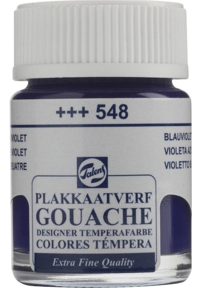 Talens Guaj Boya Cam Şişe 16Ml 548 Blueviolet Blue Violet