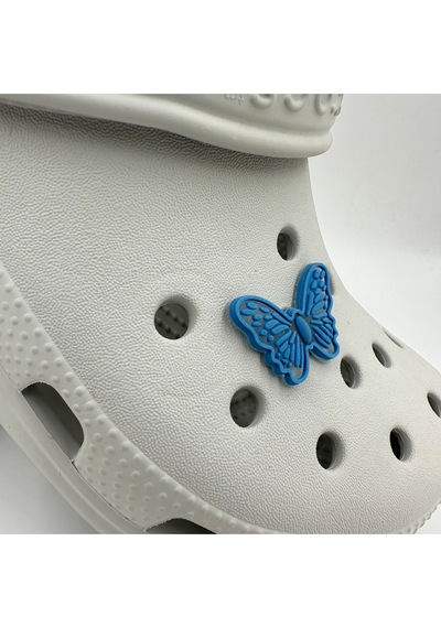 Crocs Terlik Süsü Ve Aksesuarı , Çanta Süsü Jibbitz 3d Büyük Boy Desenli Kelebek 03 Figür Logo Aksesuar Bebe Mavi-şeffaf Crocs Terlik Süsü Ve Aksesuarı , Çanta Süsü Jibbitz 3d Büyük Boy Desenli Kelebek 03 Figür Logo Aksesuar Bebe Mavi-şeffaf