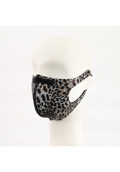 BLACKSPADE Unisex Koruyucu Maske Leopar S