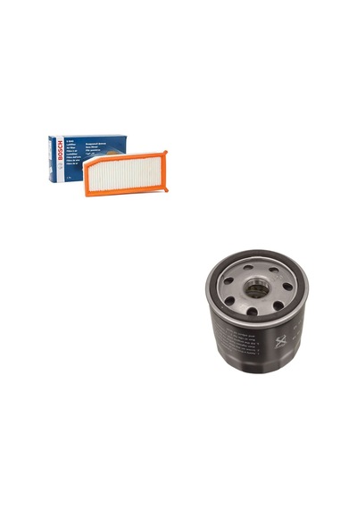 Bosch Filtre Bakım Seti Dacia Lodgy 1.5 Dci 109 Beygir K9k666 Motor Hava + Yağ Filtre