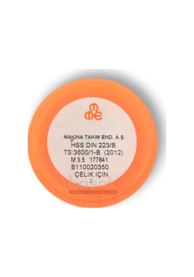 Mte M3.5 X 0.6 Pafta Normal Vidalı Hss Dın 223/b