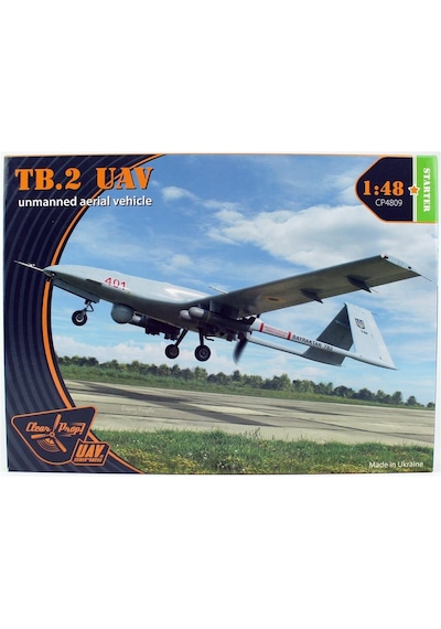 Clear Prop Models 4809 1/48 Ölçek, Tb.2, Silahlı İnsansız Hava Aracı, Plastik Model Kiti-55947