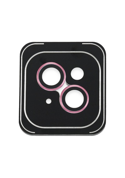 Joko Apple iPhone Uyumlu  14 Pvd Metal Kamera Lens - Pembe