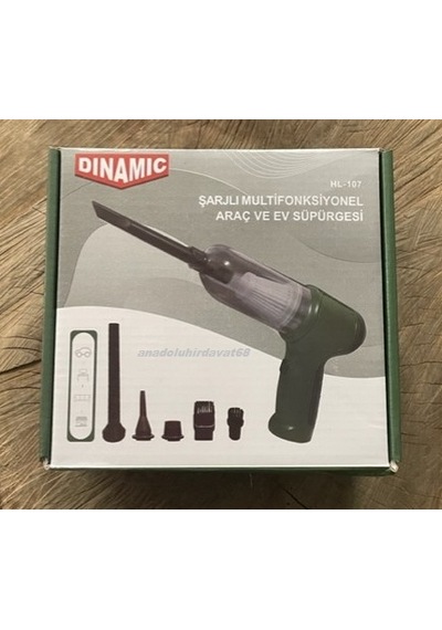 Dinamic Pro Şarjlı Mini Ev Araç Süpürgesi Çekme Ve Üfleme Araç Süpürge Diğer