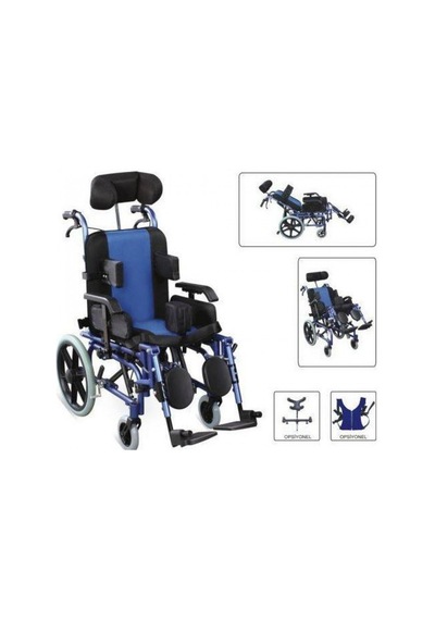 Medikaltec M958l 44cm Özellikli Yetişkin Tekerlekli Sandalye