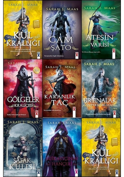 Cam Şato Serisi (Suikastçinin Hançeri) 8 Kitap (Ciltli) Set
