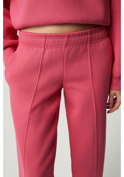 Ethıquet  MORGANS Kadın Geniş Paça Oversize Pembe Eşofman Altı