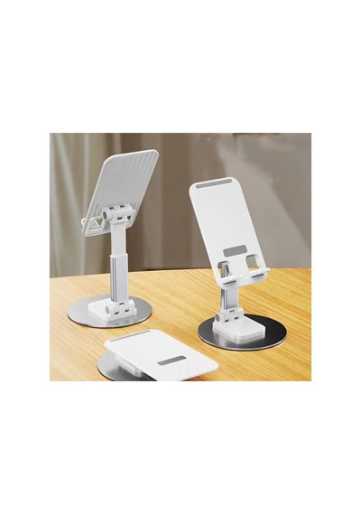 Katlanabilir Telefon Tablet Tutucu Stand GRİ