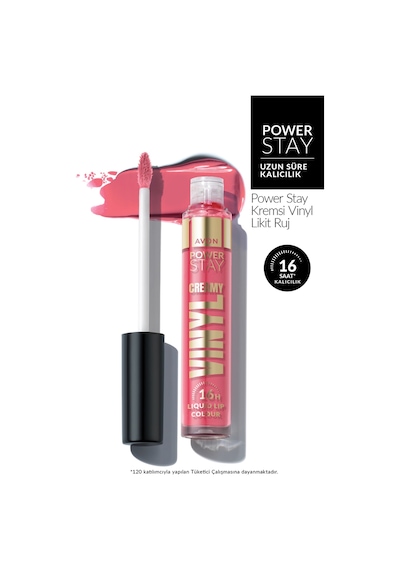 Power Stay Kremsi Vinyl Likit Ruj - Prized Pink 0