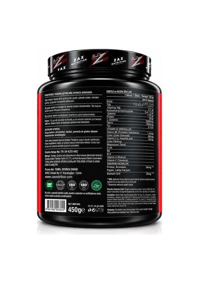 Whey Isolate Çilek Aromalı 450 Gr B6 Vitamin Destekli