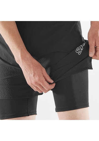 Salomon Sense 2ın1 Shorts M 27412 Siyah