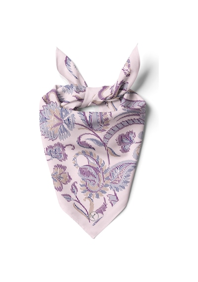 Çiçek Çizim Desen Bandana/fular Çok Renkli