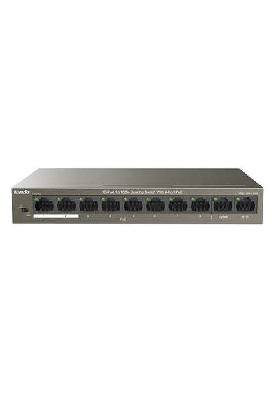 Tenda 8port Poe 63w 10/100 Yönetilemez Switch Tef1110p-8-63w-212095
