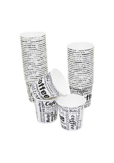 Özel Üretim İkramlık Büro Gereci Kahve Bardağı Espresso 4 Oz Karton Bardak 50'li Paket 120 Ml