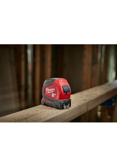 Milwaukee T4932459594 Ağır Hizmet Tipi Pro Kompakt Şerit Metre 8m