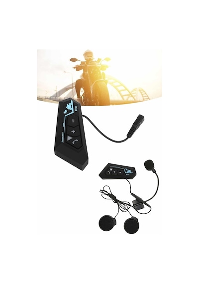 Bluetooth Kask Kulaklığı Intercom 5.0 Bluetooth Android Ve İos Uyumlu Yeni Nesil 47253152