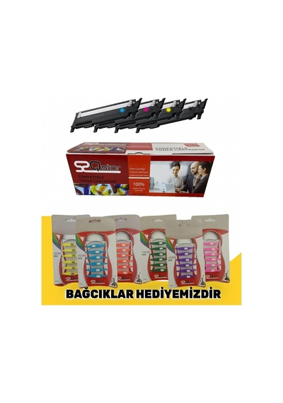 Qstar Samsung Clp 360 / Clp 365 Set Uyumlu Toner