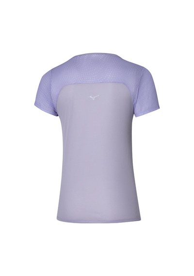 Mizuno Dryaeroflow Graphic Tee Kadın Tişört Mor Çok Renkli
