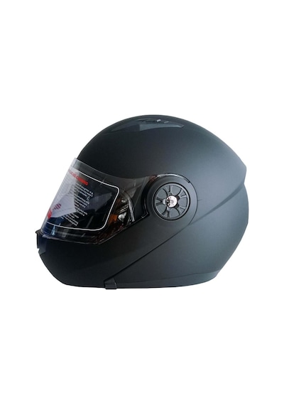 Jk-20 Jk115 Çeneli Motosiklet Kaskı Güneş Gözlüklü Mat Black Desen M Beden