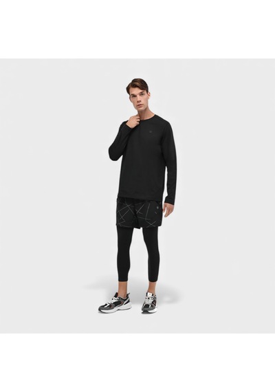 Lumberjack Mb Facts 14ljk-12829 5pr Siyah Erkek Sweatshırt SiYAH