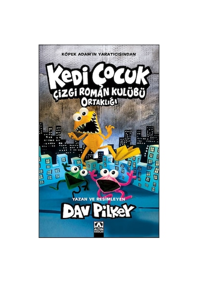 Kedi Çocuk Serisi 4 Kitap Set, Serinin Son Kitabı Kedi Çocuk 4 Dahil + Çıkartmalı Boyama