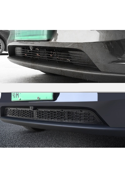 Tesla Model Y Juniper İçin Uyumlu Ön Izgara Koruyucu Kaplama Parçalı