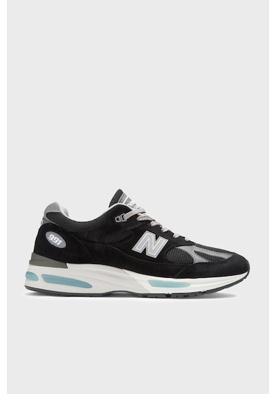 New Balance Deri Karışımlı Sneaker Ayakkabı Erkek Ayakkabı U991bk2 Siyah
