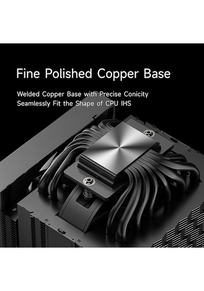 Cps Rz820 Cpu Hava Soğutucu, Dört 8mm Ve Dört 6mm Isı Borulu 290w Tdp Çift Kule Soğutucu, Çift Pwm Fan, Intel Lga1851/1700/1200/115x/20xx Ve Amd Am5/am4 İle Uyumlu, Siyah Cps Rz820 Cpu Hava Soğutucu, Dört 8mm Ve Dört 6mm Isı Borulu 290w Tdp Çift Kule Soğutucu, Çift Pwm Fan, Intel Lga1851/1700/1200/115x/20xx Ve Amd Am5/am4 İle Uyumlu, Siyah