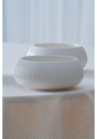 Bianco Perla Porselen Yuvarlak Kase - 14 Cm