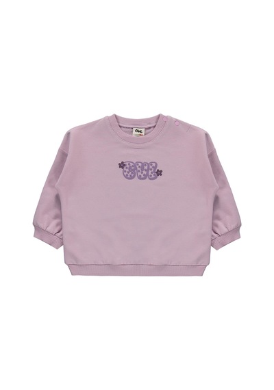Civil Baby Cvl Baskılı Basic 6-18 Ay Takım - Lila Soft Lila