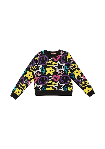 Denokids Mshb&g Street Style Kız Çocuk Eşofman Takımı - Siyah
