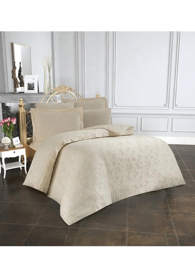 Rita Bambu Jakar Kumaş Bej Ikili Oksford 60x80 Cm Yastık Kılıfı - 1335 Çok Renkli