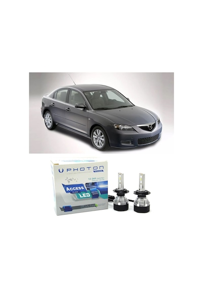 Mazda 3 Uzun Far Ampulü Hb3 Access Yeni Seri Beyaz 2003-2009