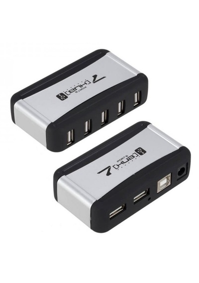 7 Port Usb Çoklayıcı - Adaptörlü Pc Notebook Usb Dağıtıcı