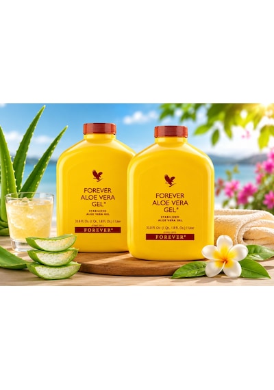 Aloe Vera Gel İçecek 2 x 1 L