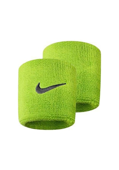 Nike Swoosh Wristbands 2 Unisex N.nn.04.710.os Yeşil Antrenman Havlu Bileklik Yeşil