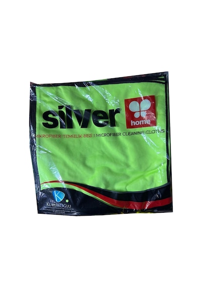 Silver Home Mikrofiber Bez Temizlik Toz Cam Bezi 20'li 40 x 40 CM